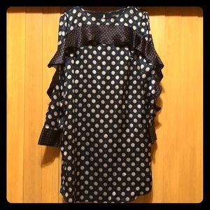 Banana Republic Flutter Sleeve Dress - Size 0P